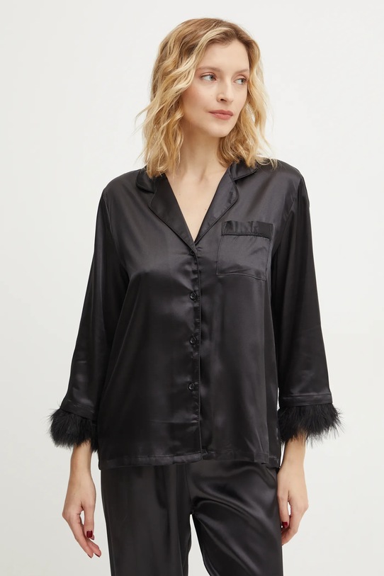 Answear Lab pijama negru 163.fos