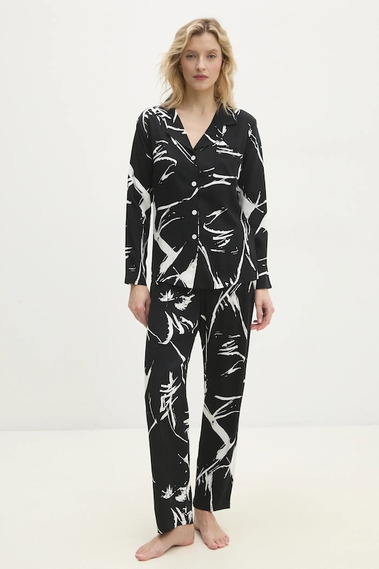 Пижама Answear.LAB ткань чёрный 60449.tos