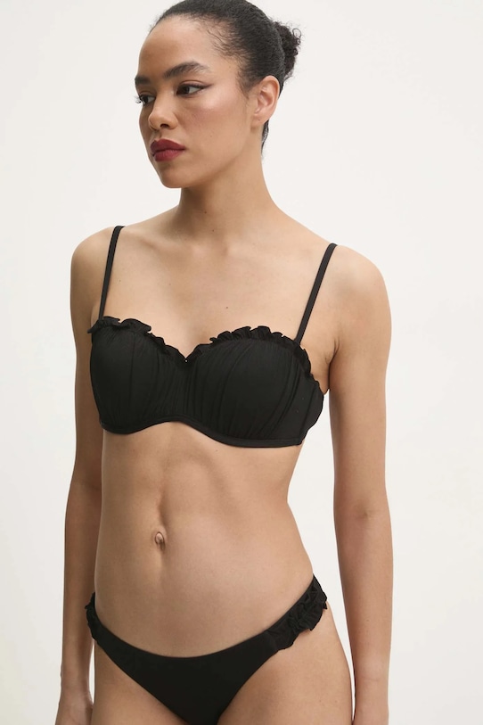 Answear Lab sutien de baie cu balene negru W3227B.g.hos