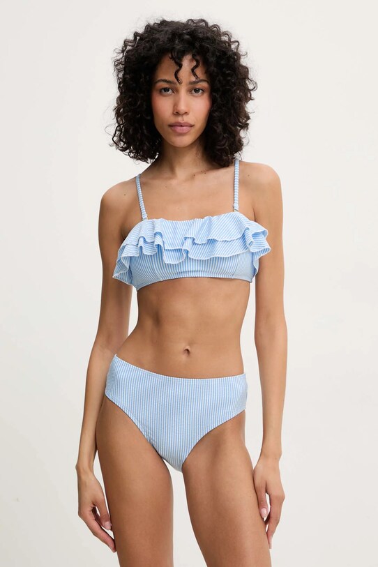 Plavková podprsenka Answear.LAB HMB413.G.fh modrá WW25