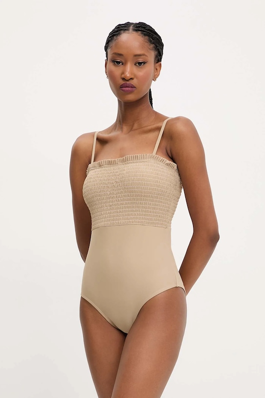 Answear Lab costum de baie dintr-o bucată hmb410.fh bej WW25