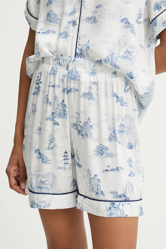 Answear Lab pijama 1319.CMS albastru WW25