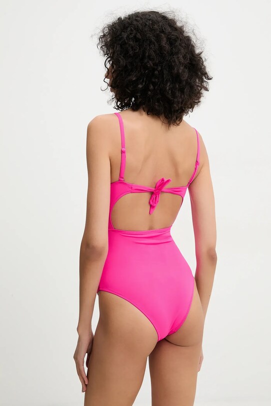 Îmbrăcăminte Answear Lab costum de baie dintr-o bucată W3405.hms roz