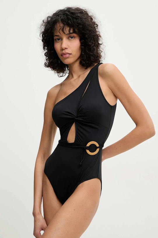 Answear.LAB jednoczęściowy strój kąpielowy hw301c.FLK czarny WW25