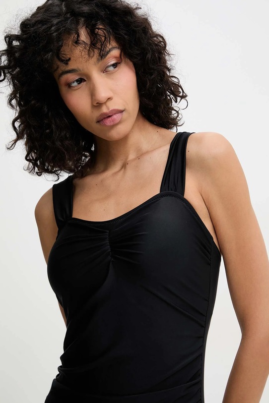 Answear.LAB jednoczęściowy strój kąpielowy czarny vy8160.FLK