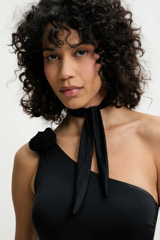 Answear.LAB jednoczęściowy strój kąpielowy czarny hw1fw1809.flk