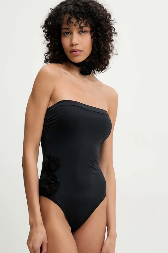 Odzież Answear.LAB jednoczęściowy strój kąpielowy hw1fw1800.flk czarny