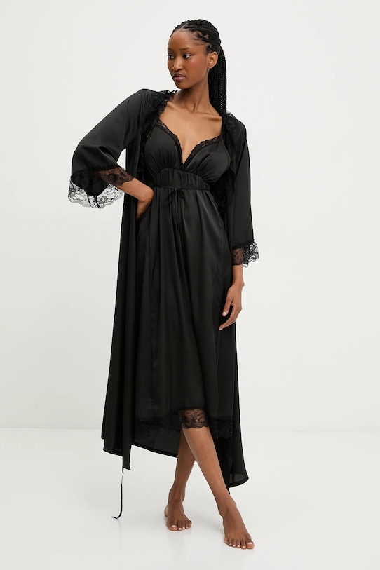 Пижама Answear.LAB ткань чёрный pj2339.flk