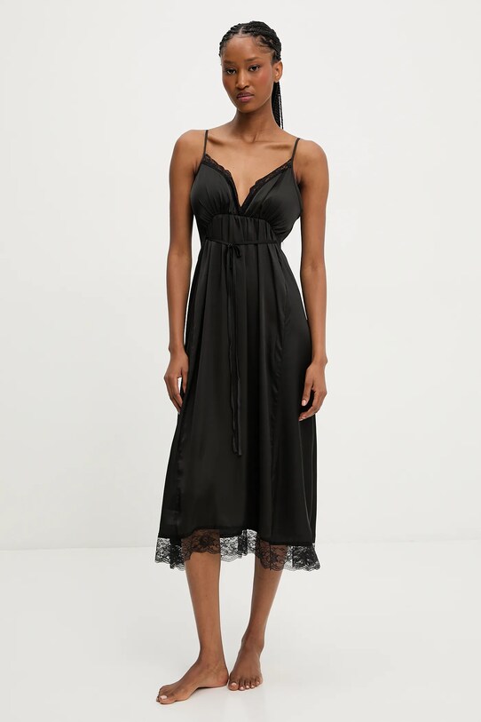 Îmbrăcăminte Answear Lab compleu pijama pj2339.flk negru