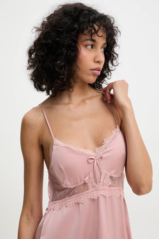 Нічна сорочка Answear.LAB рожевий pj3301.flk