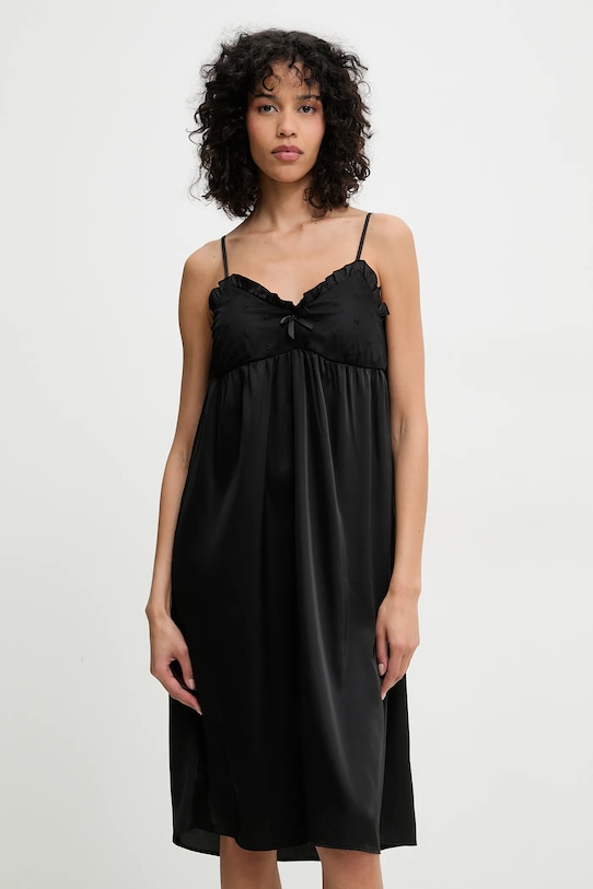 Answear Lab camasa de noapte camasa de noapte negru pj32406.flk