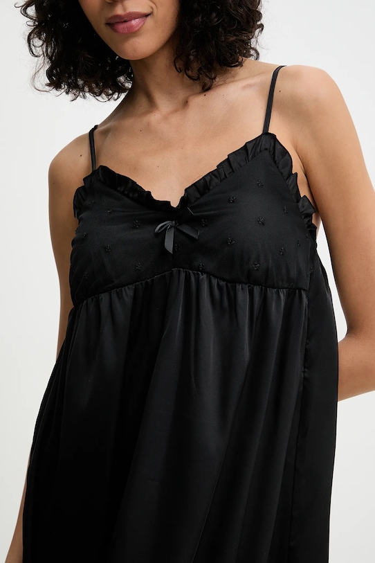 Answear Lab camasa de noapte negru pj32406.flk