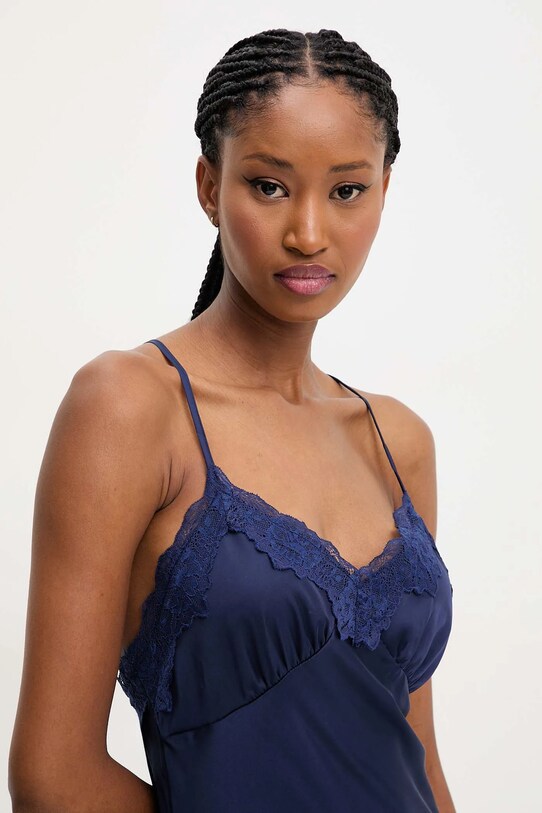 Svilena spavaćica Answear.LAB mornarsko plava 6010.ios