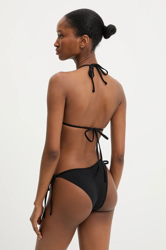 Îmbrăcăminte Answear Lab costum de baie din două piese cu fustă 1389.hlk negru
