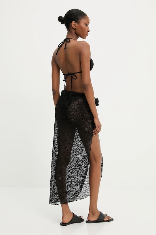 Dvojdielne plavky a sukňa Answear.LAB čierna 1389.hlk