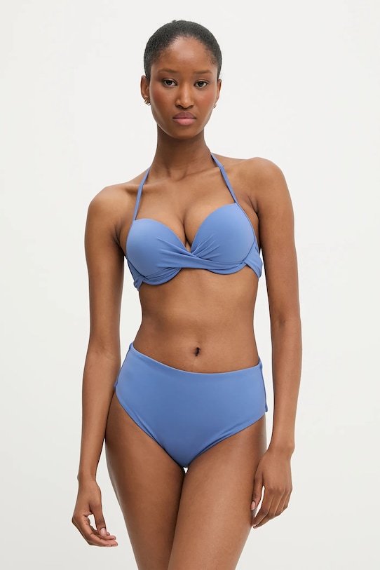 Answear.LAB dwuczęściowy strój kąpielowy komplet niebieski 10405.hlk