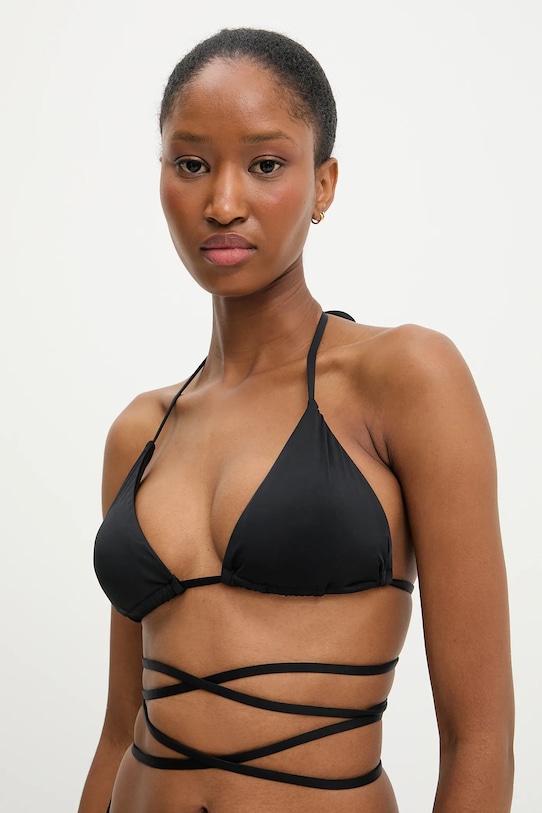 Plavková podprsenka Answear.LAB vrchní černá WZ061.1.g.hjk