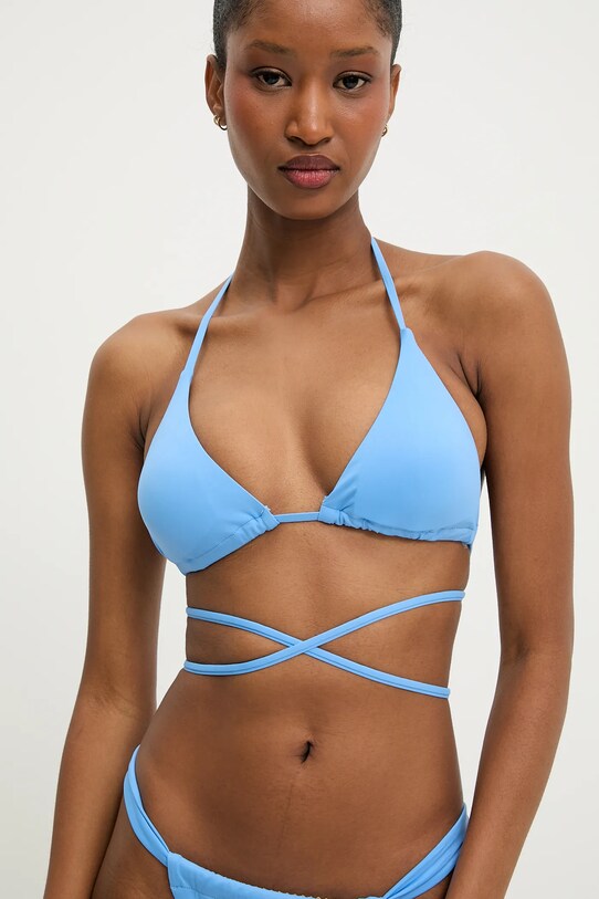 Answear Lab sutien de baie albastru WZ061.14.g.hjk