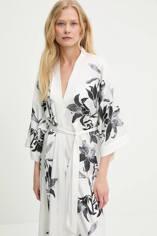 Kućni ogrtač Answear.LAB bijela 1375.cms