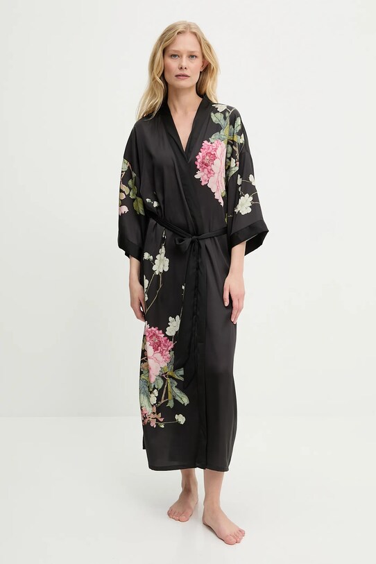 Answear.LAB szlafrok tkanina czarny 1376.CMS