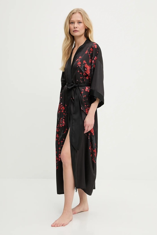 Халат Answear.LAB 1377.CMS чорний WW25