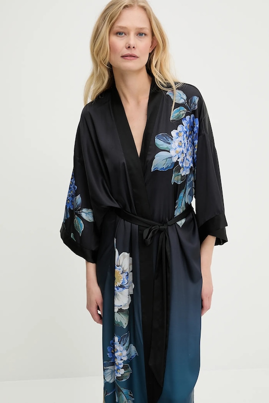 Kućni ogrtač Answear.LAB mornarsko plava 1378.CMS