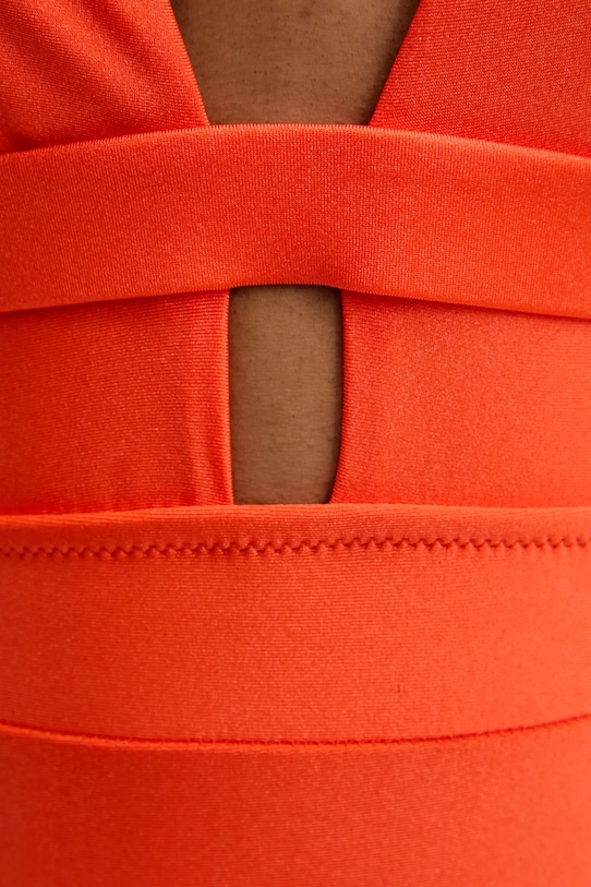 Jednodílné plavky Answear.LAB oranžová vh3807.flk