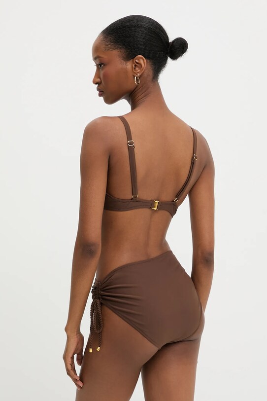 Answear Lab costum de baie din două piese maro py2a5915.fh