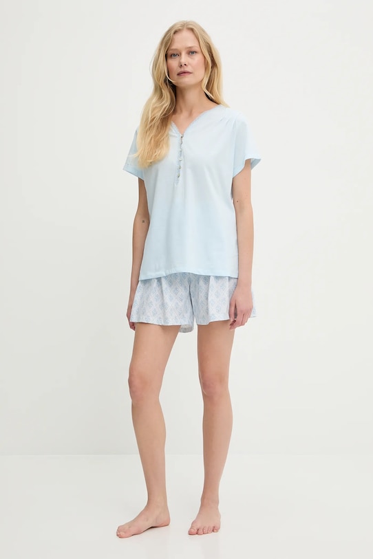 Pyžamo Answear.LAB PJ257051.ios modrá WW25