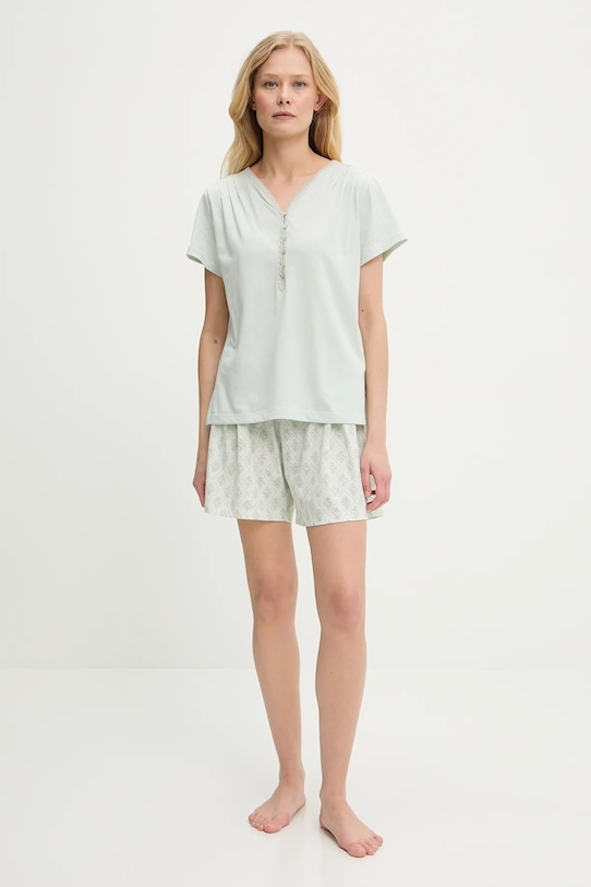 Pyžamo Answear.LAB PJ257051.ios zelená WW25