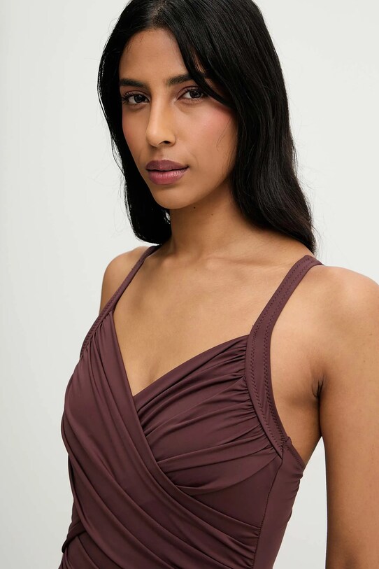 Oblečení Jednodílné plavky Answear.LAB VW7515.flk hnědá