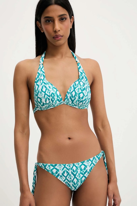 Answear Lab costum de baie din două piese intepenit verde T14939.hak
