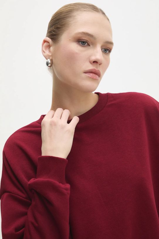 Answear Lab bluza burgundia 22158.tms