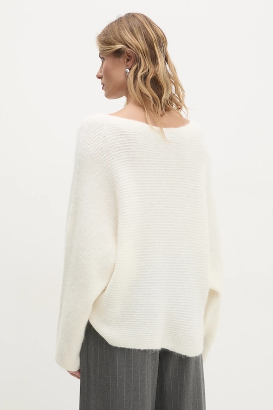 Одяг Светр з вовною Answear.LAB ZD0030.HWK білий