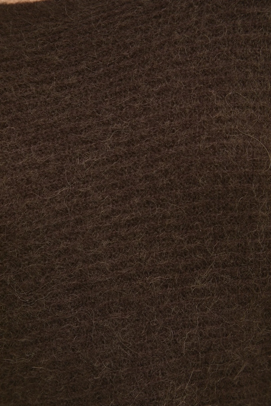 Answear.LAB sweter z wełną ZD0030.HWK brązowy