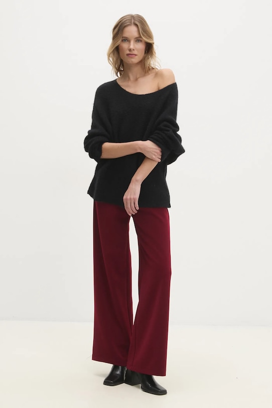 Answear Lab pulover de lana ZD0030.HWK negru WW25