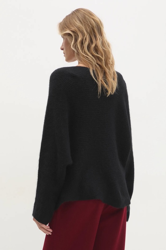 Îmbrăcăminte Answear Lab pulover de lana ZD0030.HWK negru