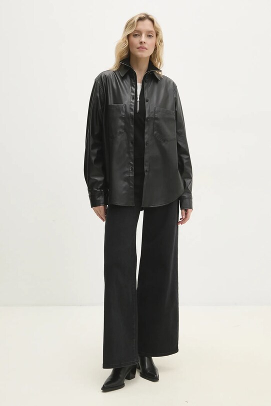 Answear Lab bluza b8038.ILK negru WW25