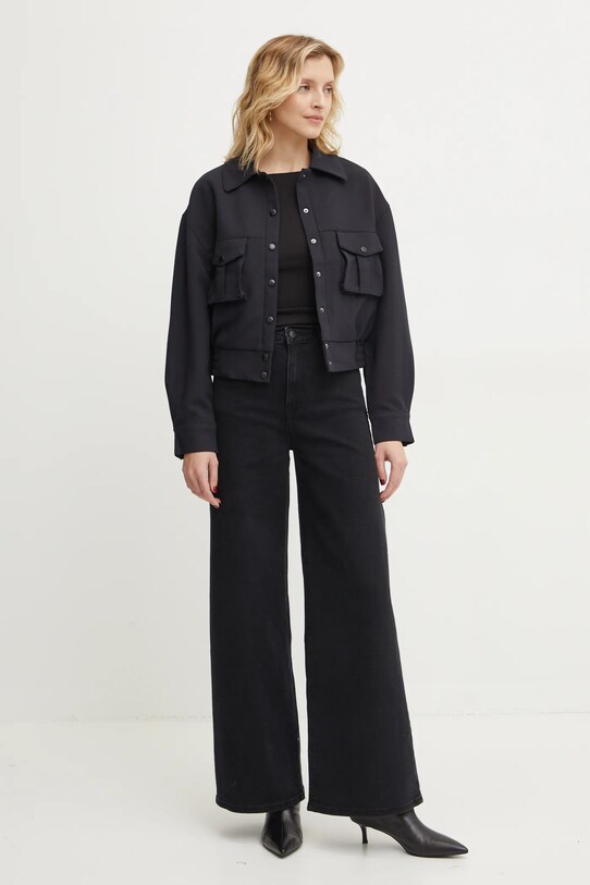 Answear Lab longsleeve sng.44.tos negru WW25