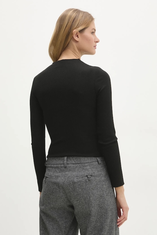 Oblačila Majica z dolgimi rokavi Answear.LAB 3875.tos črna