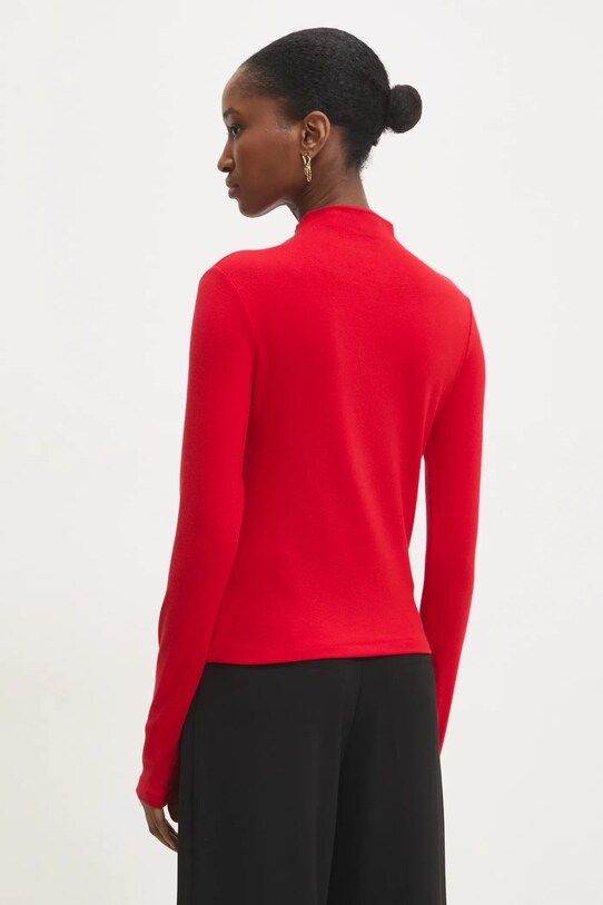 Îmbrăcăminte Answear Lab longsleeve sng.105.tos rosu