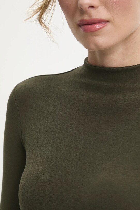 Tričko s dlouhým rukávem Answear.LAB 31433.tos zelená