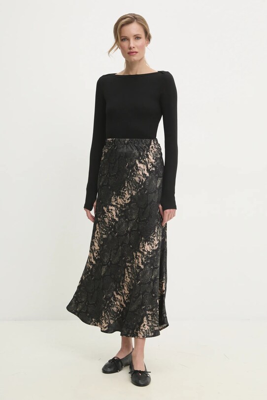 Answear Lab longsleeve negru IVVI2.TWK