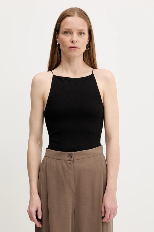 Answear Lab top uni negru LC240456.hak