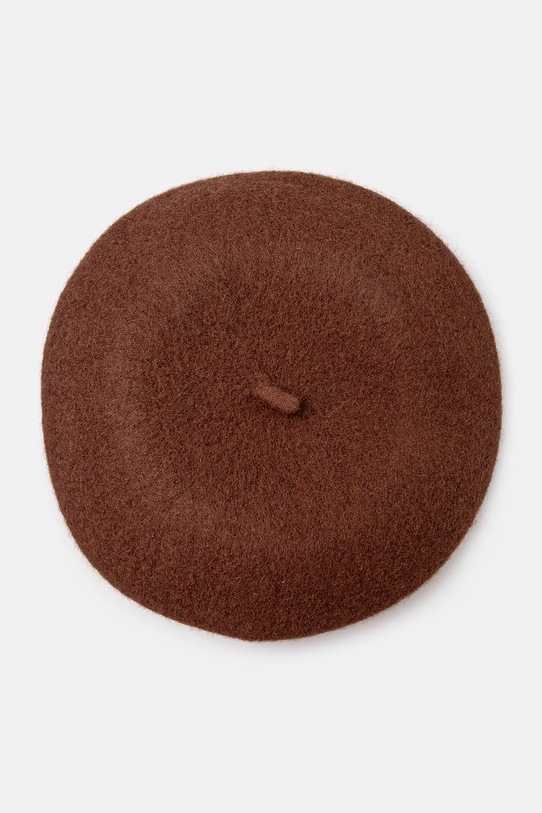 Answear.LAB beret wełniany FG23502.hms brązowy WW25