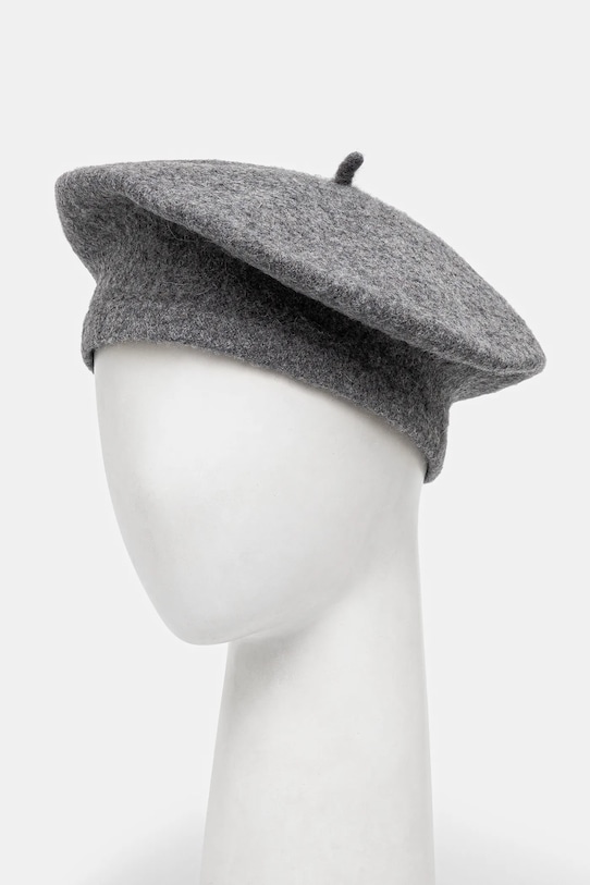 Answear.LAB beret wełniany wełna szary FG23502.hms