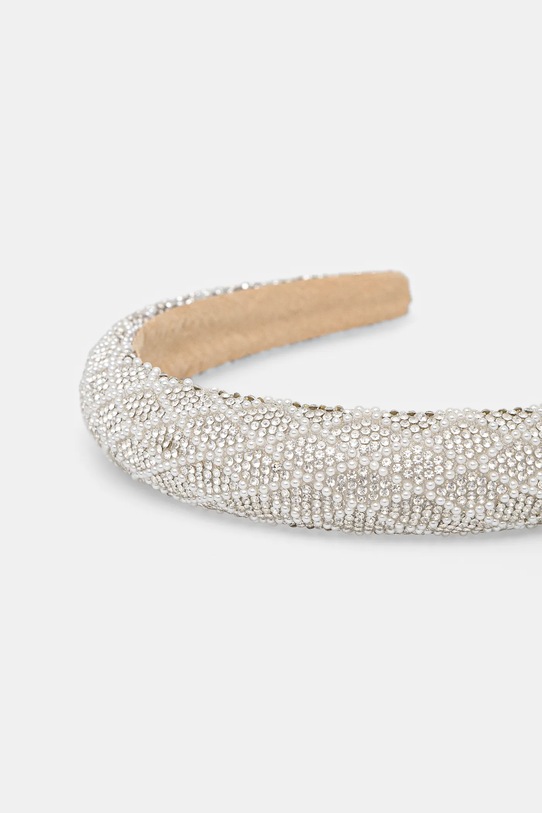 Akcesoria Answear Lab opaska do włosów 0.2.ILK srebrny