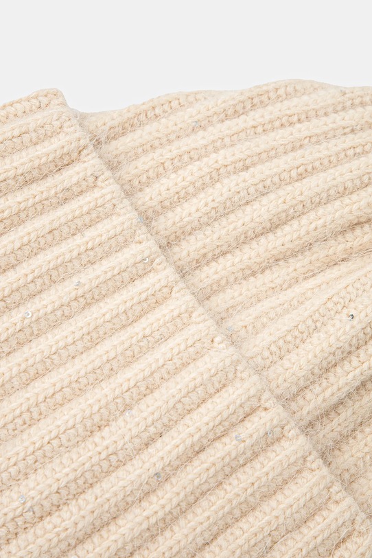 Akcesoria Answear.LAB czapka wełniana hb7416.flk beżowy