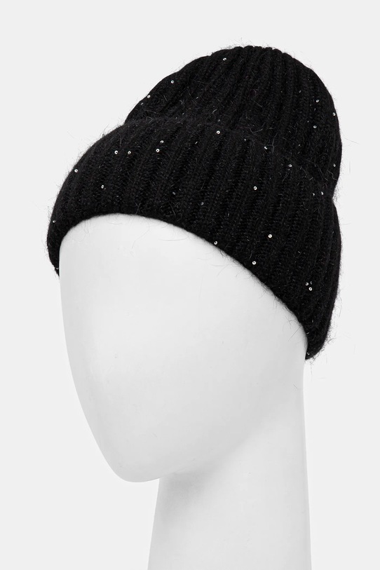 Answear Lab caciula de lana hb7416.flk negru WW25