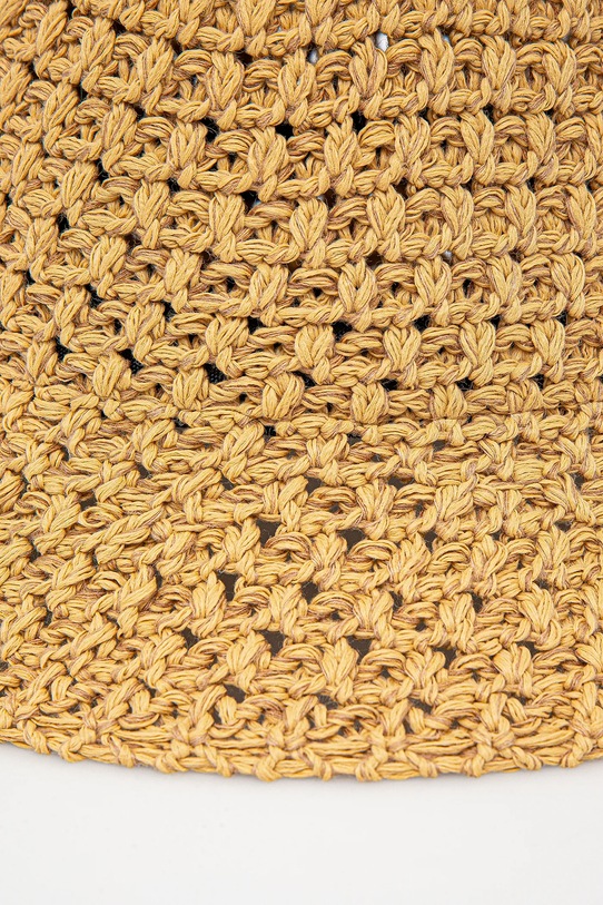 Аксесуари Бавовняний капелюх Answear.LAB 1281.CMS бежевий